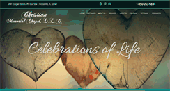 Desktop Screenshot of pittmanchristianmemorial.com